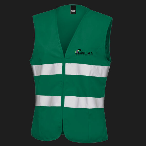 Printed The Southsea Decorating Company Left Chest - Women's Safety Vest Thumbnail