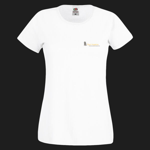 Printed Paul Hopkins Decorating Services Left Chest - Ladies' Original T Thumbnail