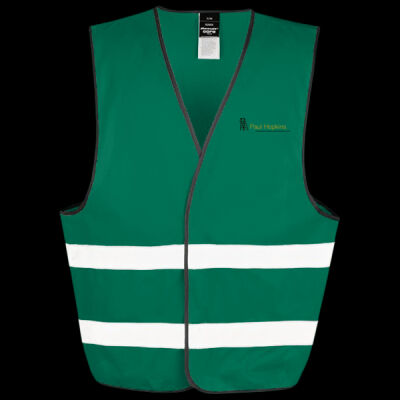 Printed Paul Hopkins Decorating Services Left Chest - Enhance Visibility Vest Thumbnail