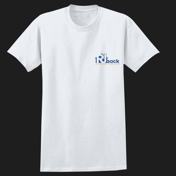 Printed - RJ back Building   - Left Chest - Heavy Cotton™ Adult T-Shirt Thumbnail