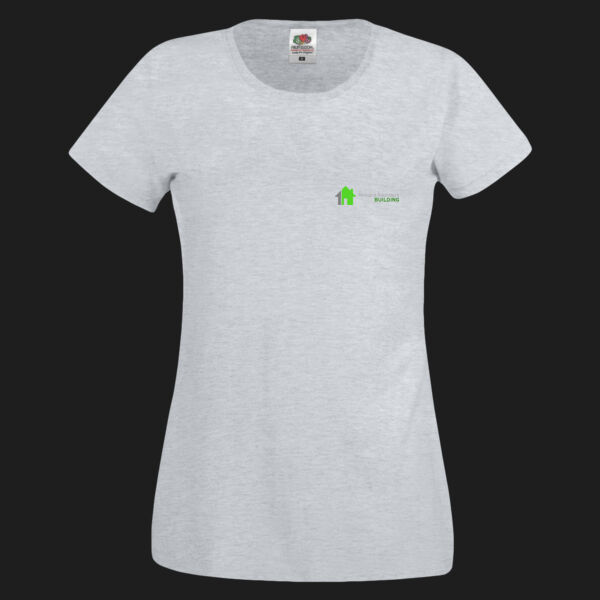 Printed - Richard Saunders Building   - Left Chest - Ladies' Original T Thumbnail