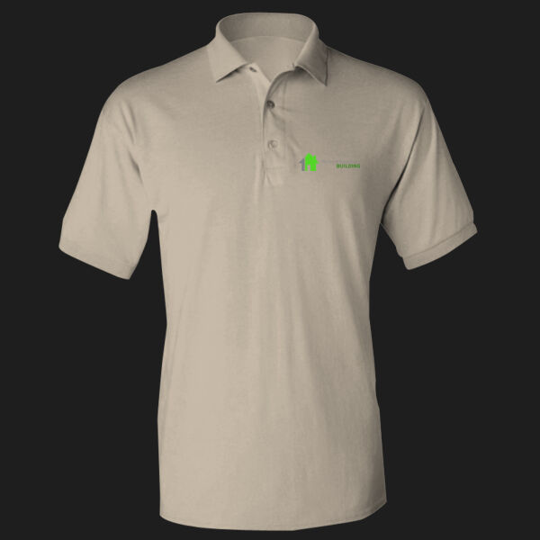 Printed - Richard Saunders Building   - Left Chest - DryBlend® Adult Jersey Polo Thumbnail