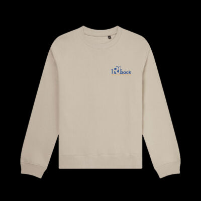 Printed - RJ back Building   - Left Chest - Organic Sweatshirt Thumbnail