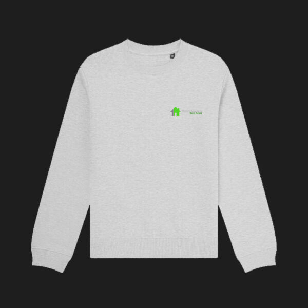 Printed - Richard Saunders Building   - Left Chest - Organic Sweatshirt Thumbnail