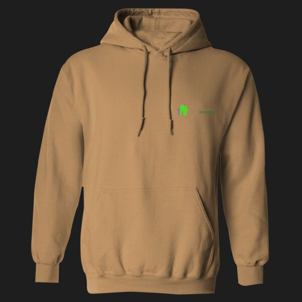 Printed - Richard Saunders Building   - Left Chest - Heavy Blend™ Adult Hooded Sweatshirt Thumbnail