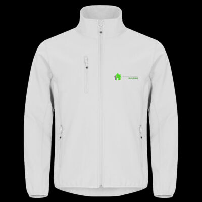 Printed - Richard Saunders Building   - Left Chest - Classic Softshell Jacket Thumbnail