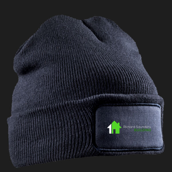 Printed - Richard Saunders Building   - Left Chest - Double Knit Printers Beanie Thumbnail