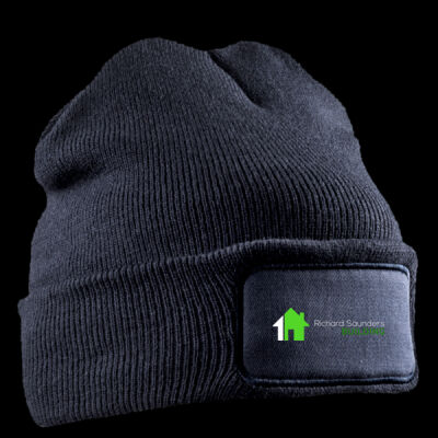 Printed - Richard Saunders Building   - Left Chest - Double Knit Printers Beanie Thumbnail