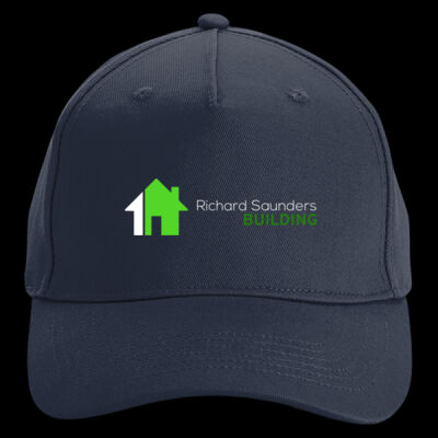Printed - Richard Saunders Building   - Left Chest - Organic Cotton 5 Panel Cap Thumbnail