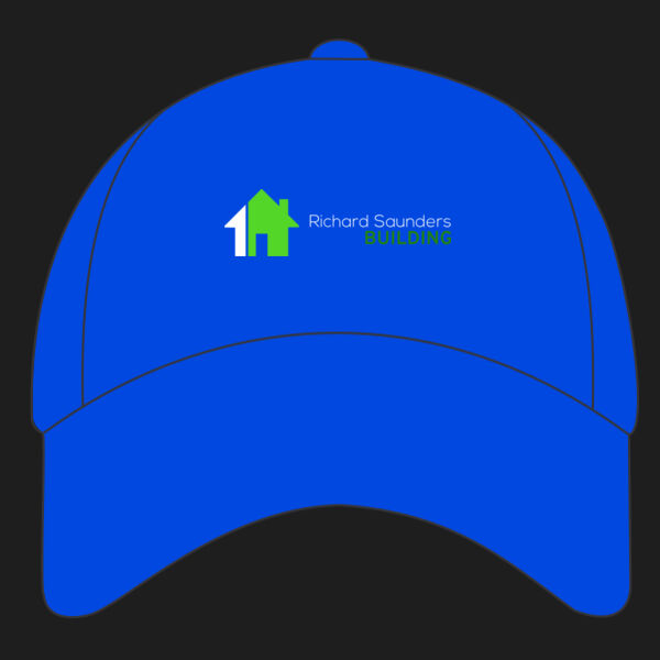 Printed - Richard Saunders Building   - Left Chest - Houston 5-Panel Printers Cap Thumbnail