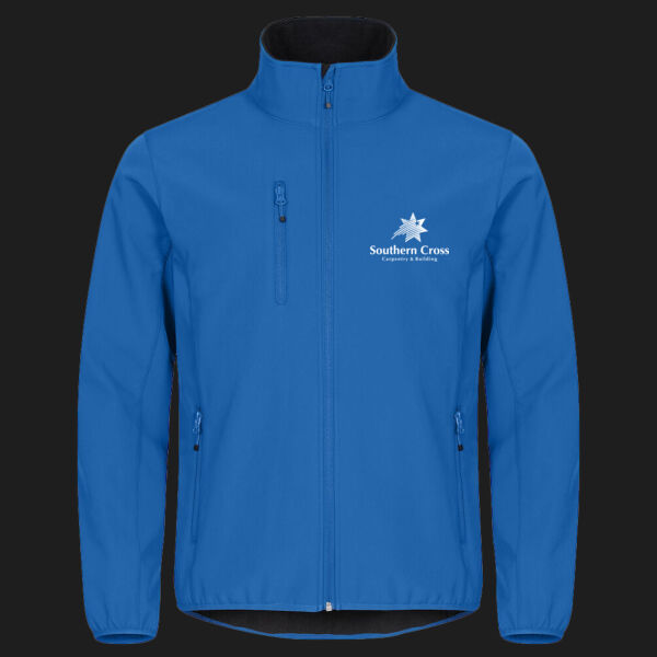 Printed - Southern Cross   - Left Chest - Classic Softshell Jacket Thumbnail