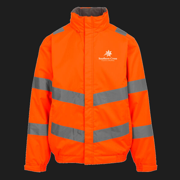Printed - Southern Cross   - Left Chest - Hi-Vis Pro Contract Dover Jacket (Class 3) Thumbnail