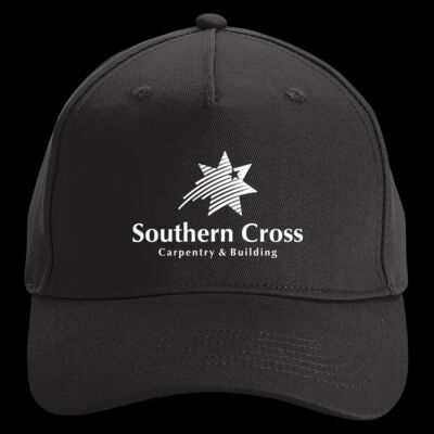 Printed - Southern Cross   - Left Chest - Organic Cotton 5 Panel Cap Thumbnail