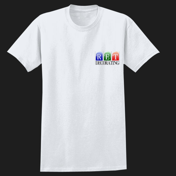 Printed - RET Decorating   - Left Chest - Heavy Cotton™ Adult T-Shirt Thumbnail
