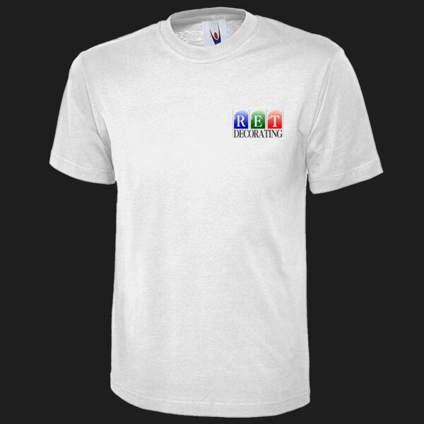 Printed - RET Decorating   - Left Chest - Olympic T-shirt Thumbnail
