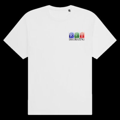 Printed - RET Decorating   - Left Chest - Organic Heavy T-Shirt Thumbnail