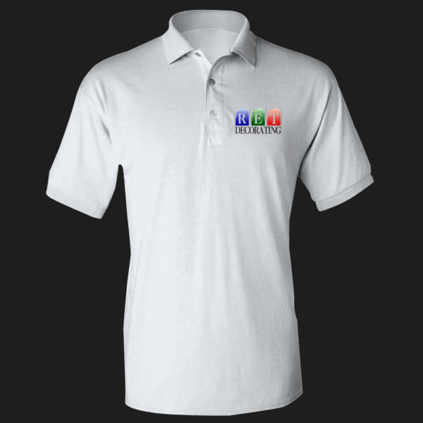 Printed - RET Decorating  - Left Chest - DryBlend® Adult Jersey Polo Thumbnail
