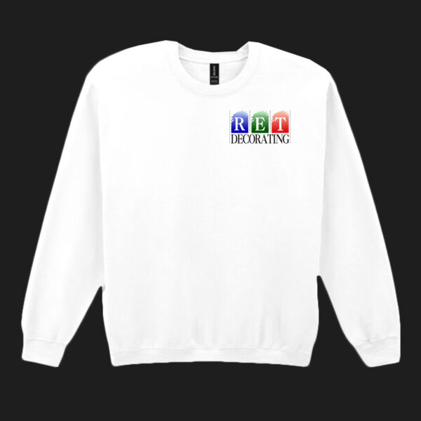 Printed - RET Decorating   - Left Chest - Heavy Blend™ Adult Crewneck Sweatshirt Thumbnail