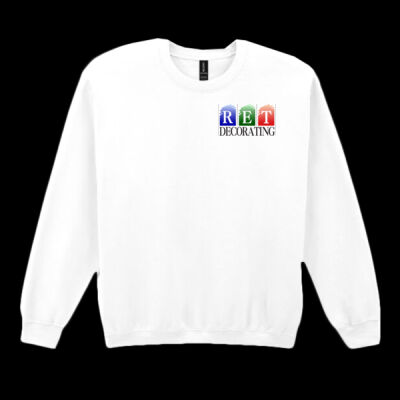 Printed - RET Decorating   - Left Chest - Heavy Blend™ Adult Crewneck Sweatshirt Thumbnail