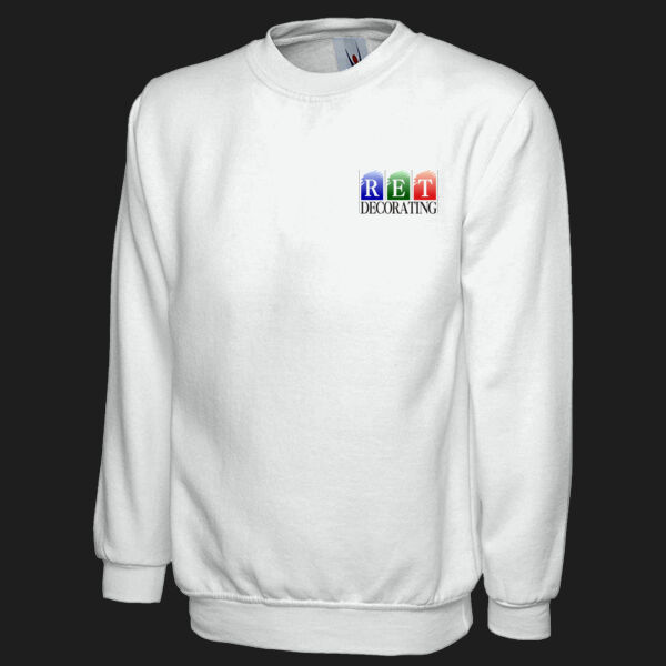 Printed - RET Decorating   - Left Chest - Classic Sweatshirt Thumbnail