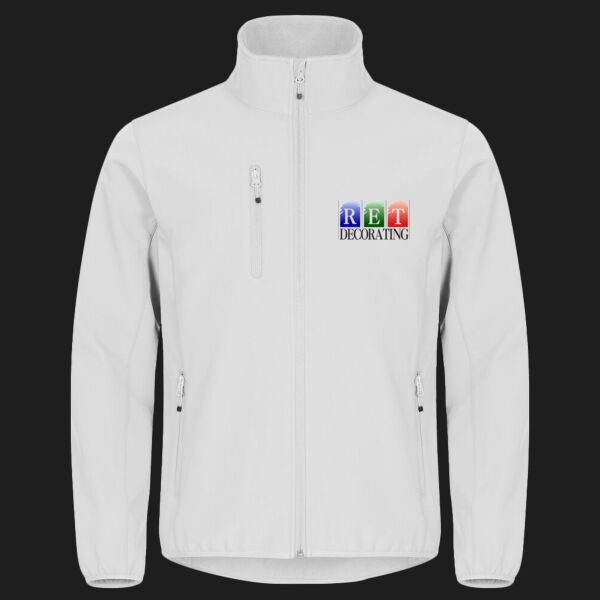 Printed - RET Decorating - Left Chest - Classic Softshell Jacket Thumbnail