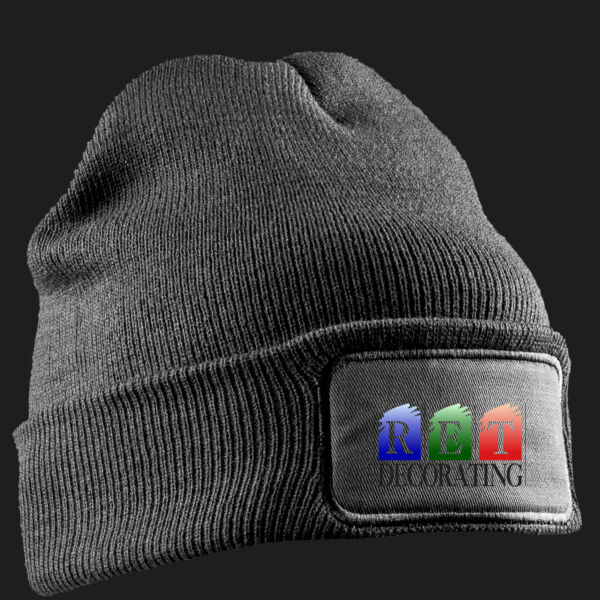 Printed - RET Decorating - Left Chest - Double Knit Printers Beanie Thumbnail