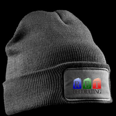 Printed - RET Decorating - Left Chest - Double Knit Printers Beanie Thumbnail