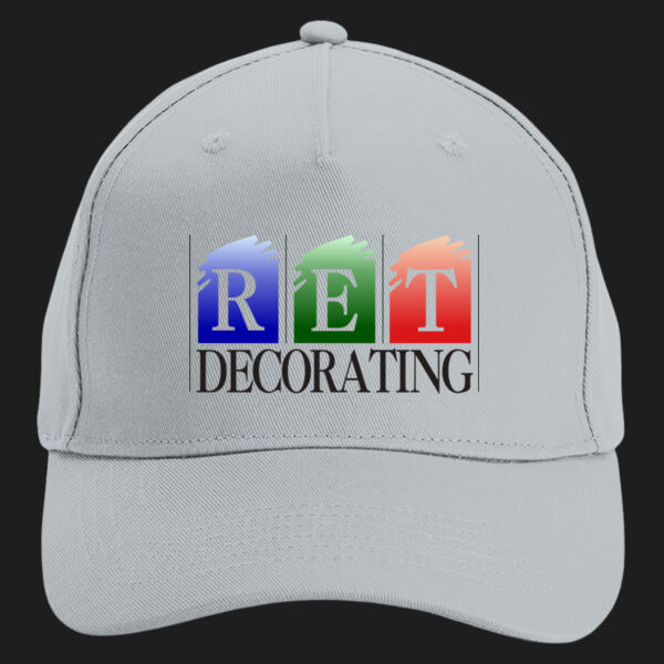 Printed - RET Decorating - Left Chest - Organic Cotton 5 Panel Cap Thumbnail