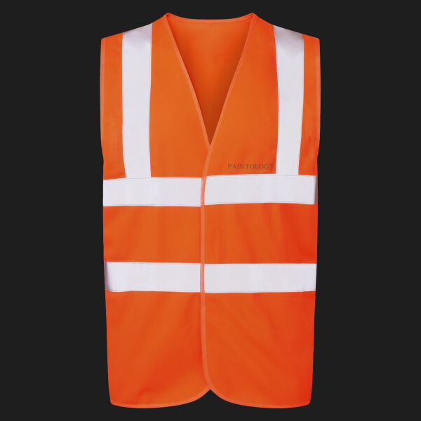 Printed - Paintology - Left Chest - UCC 4-Band Safety Waistcoat Thumbnail