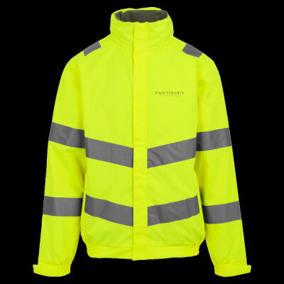 Printed - Paintology - Left Chest - Hi-Vis Pro Contract Dover Jacket (Class 3) Thumbnail