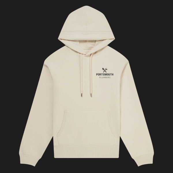 Printed - Portsmouth - Left Chest - Organic Hoodie Thumbnail