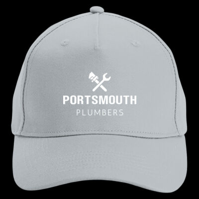 Printed - Portsmouth - Left Chest - Organic Cotton 5 Panel Cap Thumbnail