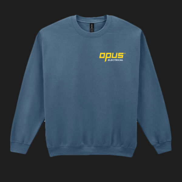 Printed - Opus Electrical - Left Chest - Heavy Blend™ Adult Crewneck Sweatshirt Thumbnail