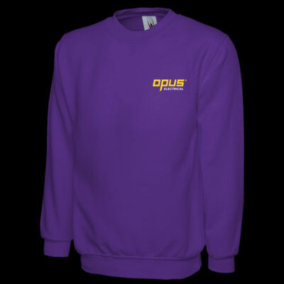 Printed - Opus Electrical - Left Chest - Classic Sweatshirt Thumbnail