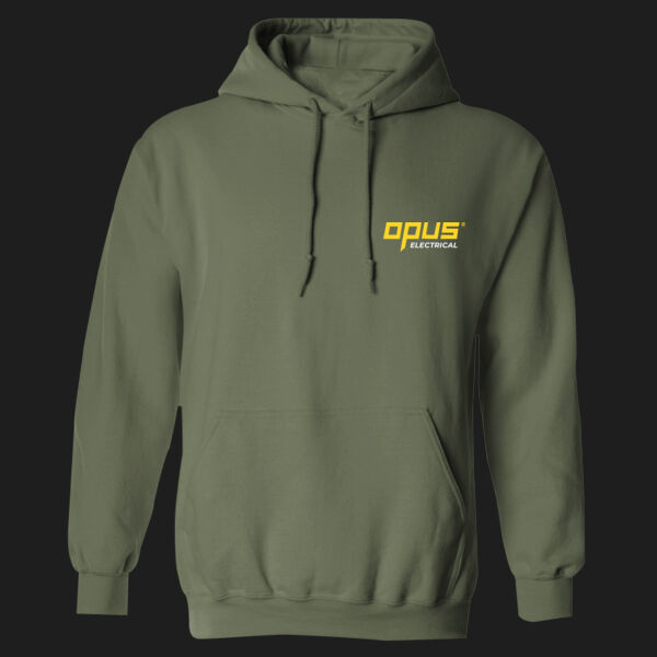 Printed - Opus Electrical - Left Chest - Heavy Blend™ Adult Hooded Sweatshirt Thumbnail
