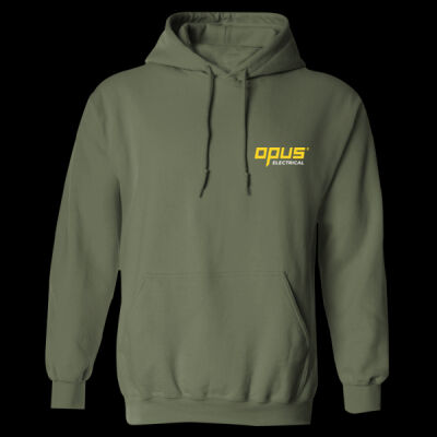 Printed - Opus Electrical - Left Chest - Heavy Blend™ Adult Hooded Sweatshirt Thumbnail
