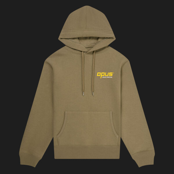 Printed - Opus Electrical - Left Chest - Organic Hoodie Thumbnail