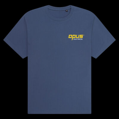 Printed - Opus Electrical - Left Chest - Organic Heavy T-Shirt Thumbnail