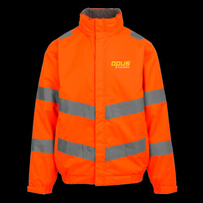 Printed - Opus Electrical - Left Chest - Hi-Vis Pro Contract Dover Jacket (Class 3) Thumbnail
