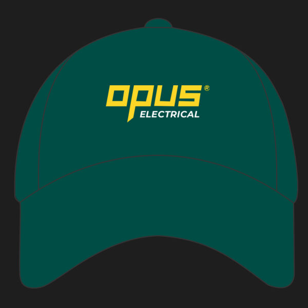 Printed - Opus Electrical - Left Chest - Houston 5-Panel Printers Cap Thumbnail