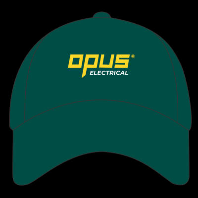 Printed - Opus Electrical - Left Chest - Houston 5-Panel Printers Cap Thumbnail