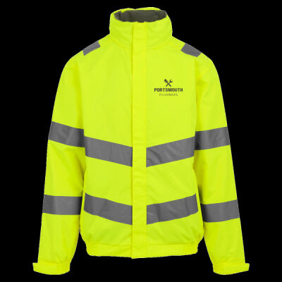 Printed - Portsmouth - Left Chest - Hi-Vis Pro Contract Dover Jacket (Class 3) Thumbnail