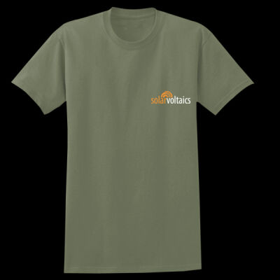 Printed - Solar voltaics - Left Chest - Heavy Cotton™ Adult T-Shirt Thumbnail
