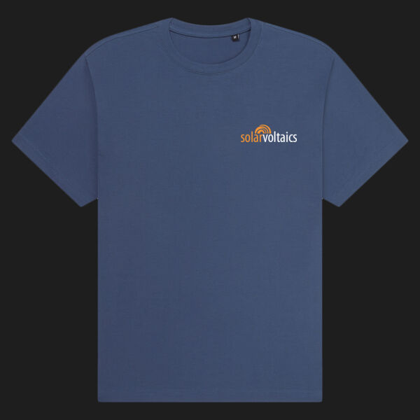 Printed - Solar voltaics - Left Chest - Organic Heavy T-Shirt Thumbnail