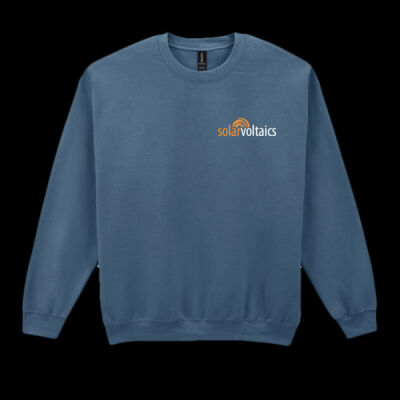 Printed - Solar voltaics - Left Chest - Heavy Blend™ Adult Crewneck Sweatshirt Thumbnail
