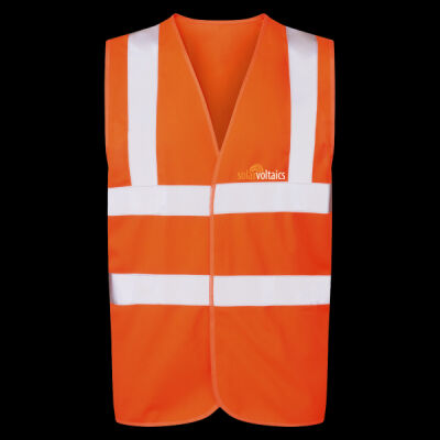 Printed - Solar voltaics - Left Chest - UCC 4-Band Safety Waistcoat Thumbnail