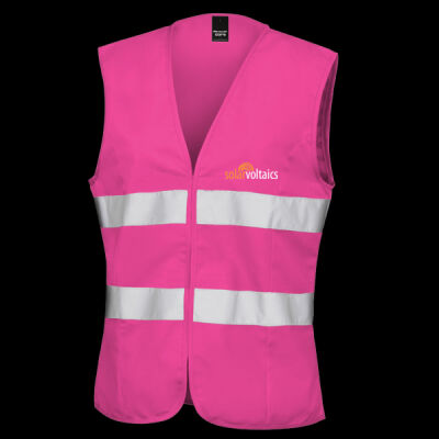 Printed - Solar voltaics - Left Chest - Women's Safety Vest Thumbnail
