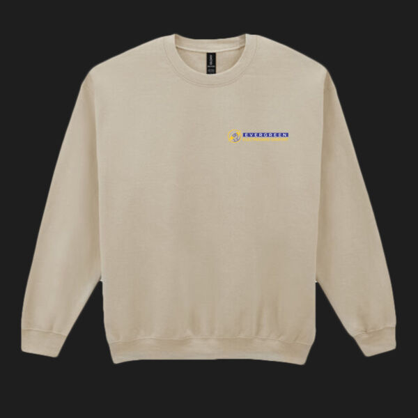 Printed - Evergreen Electricians - Left Chest - Heavy Blend™ Adult Crewneck Sweatshirt Thumbnail