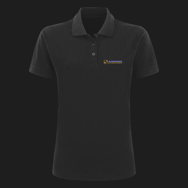 Printed - Evergreen Electricians - Left Chest - UCC Ladies' Classic Polo Thumbnail