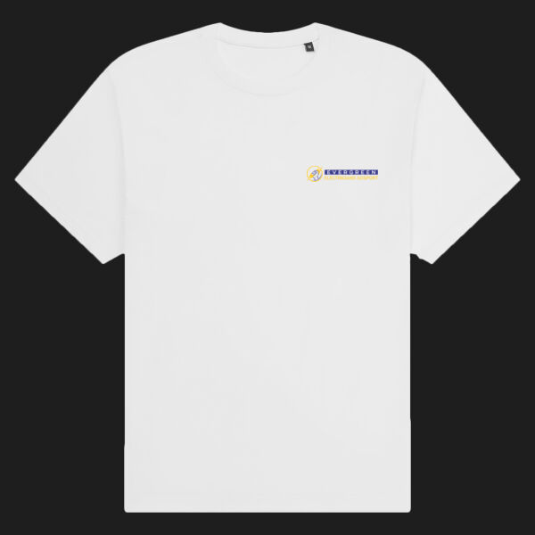 Printed - Evergreen Electricians - Left Chest - Organic Heavy T-Shirt Thumbnail